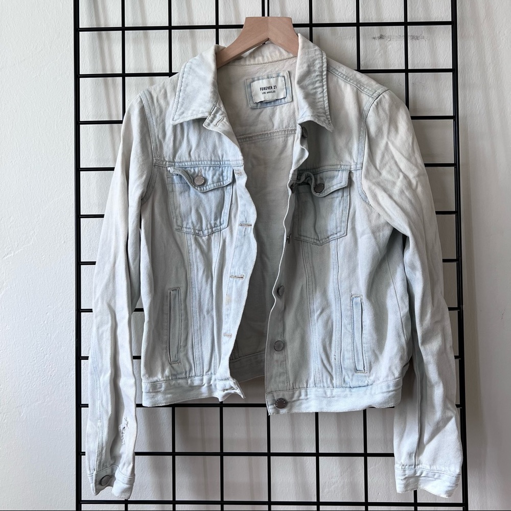 Cropped Denim Jacket
